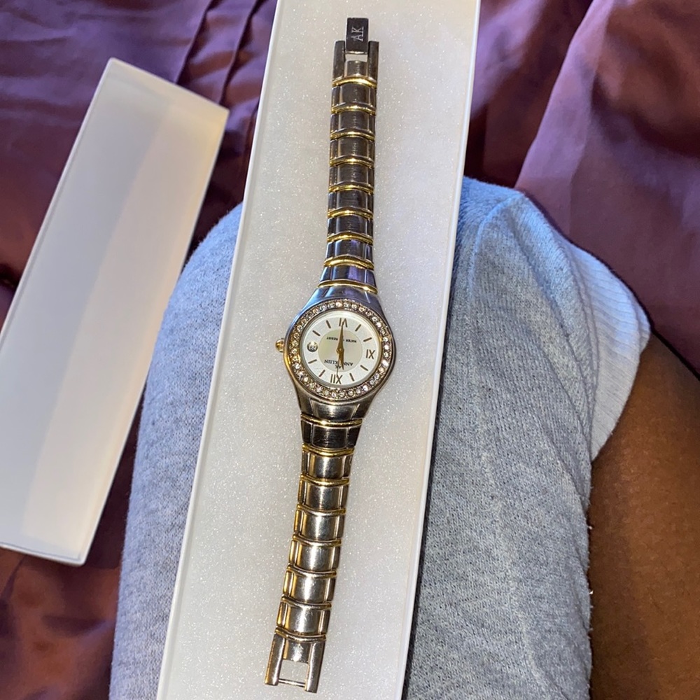 Anne Klein Silver Watch